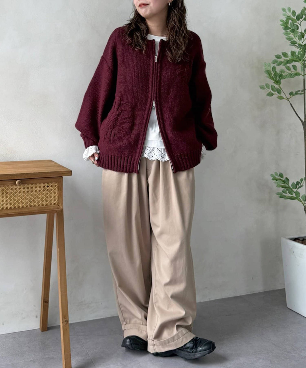 CPCM Flower Zip Cardigan - Image 23