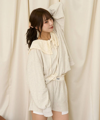CIAOPANIC Hoodie + Lace假領 SET - Image 20