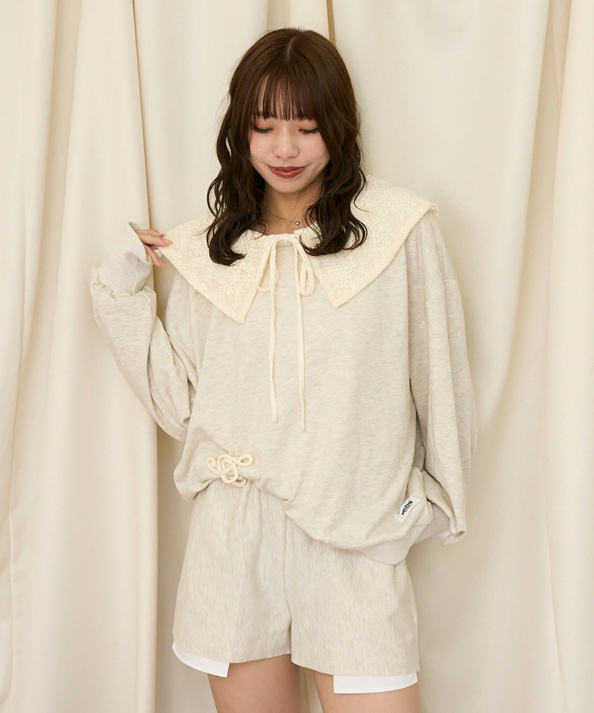 CIAOPANIC Hoodie + Lace假領 SET - Image 23