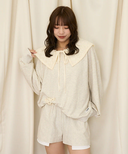 CIAOPANIC Hoodie + Lace假領 SET - Image 23