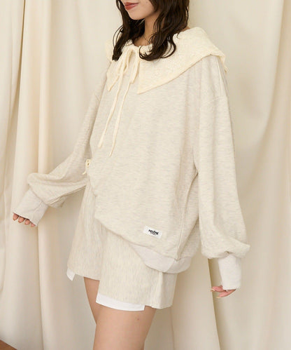 CIAOPANIC Hoodie + Lace假領 SET - Image 24
