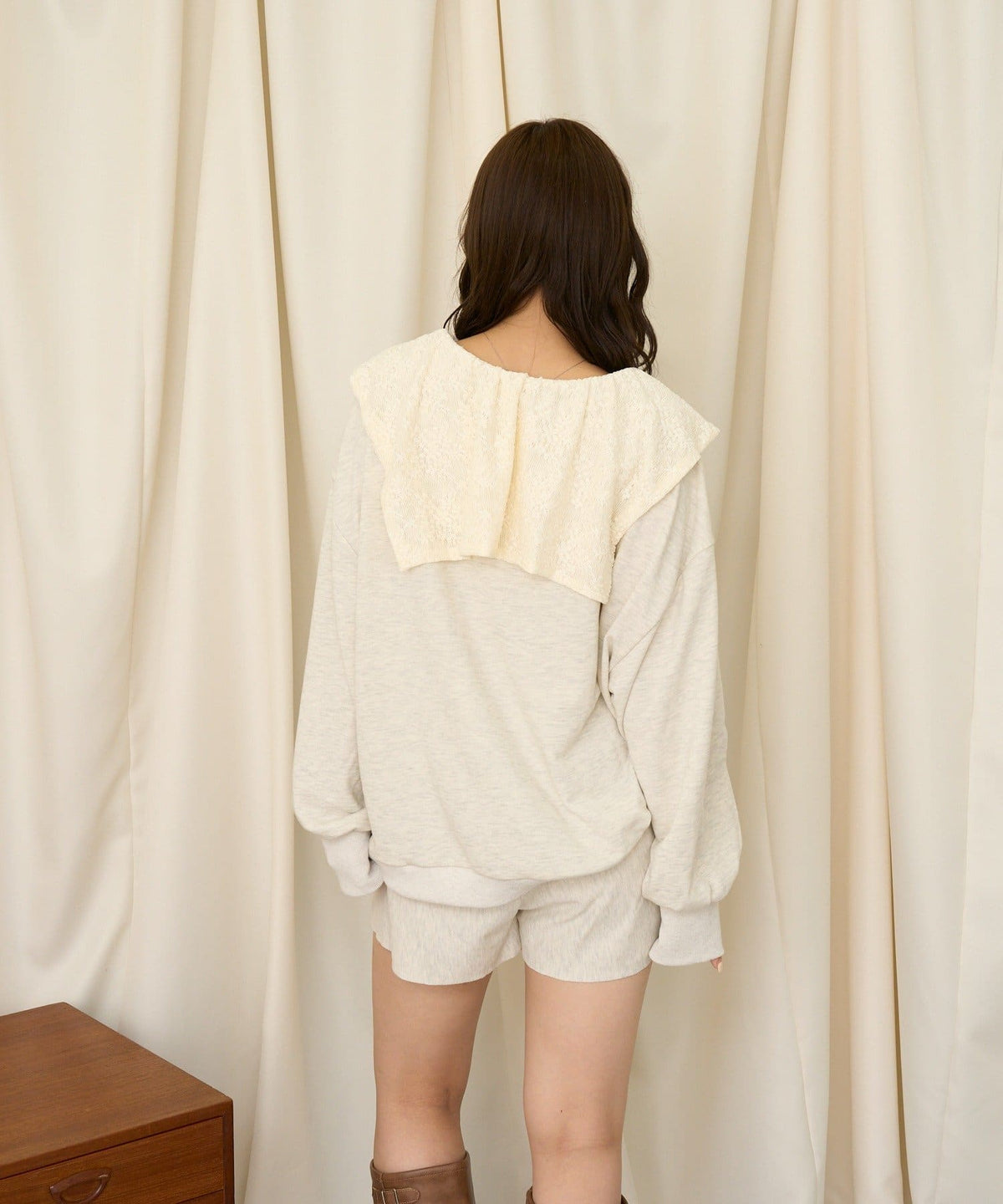 CIAOPANIC Hoodie + Lace假領 SET - Image 26