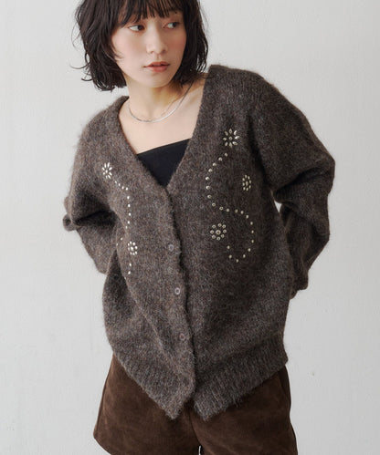 Kastane Flower studded knit cardigan - Image 19