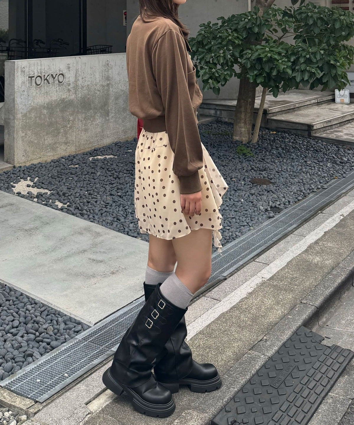 CIAOPANIC 格紋雙排鈕外套 - Image 24