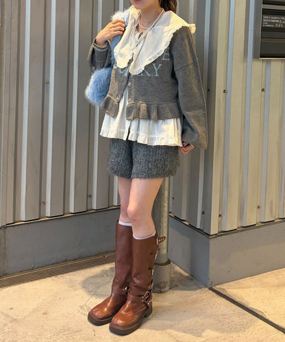 [2 Size] CIAOPANIC 大翻領 V-Neck Blouse - Image 29
