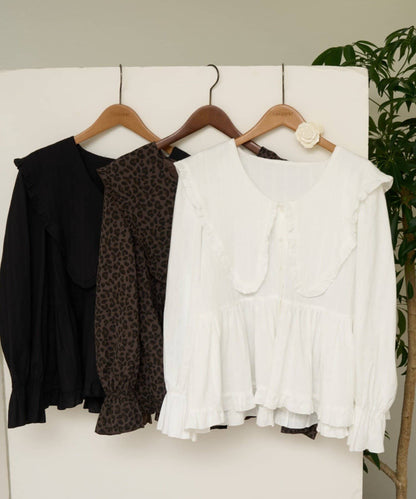 [2 Size] CIAOPANIC 大翻領 V-Neck Blouse - Image 65