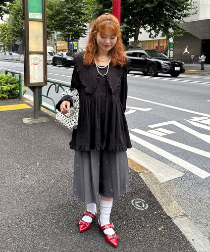 [2 Size] CIAOPANIC 大翻領 V-Neck Blouse - Image 62