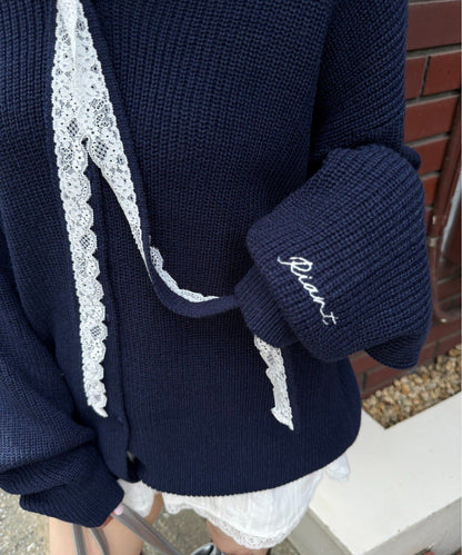 w closet Sailor collar knit - Image 12