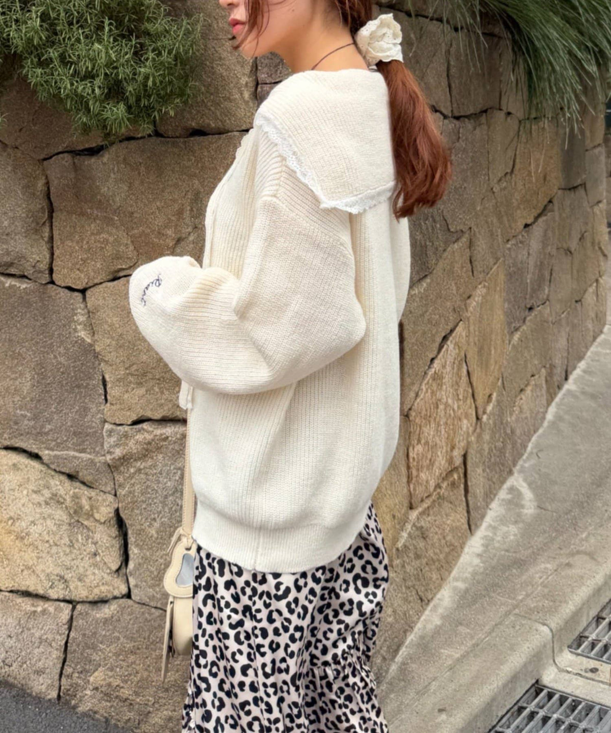 w closet Sailor collar knit - Image 22