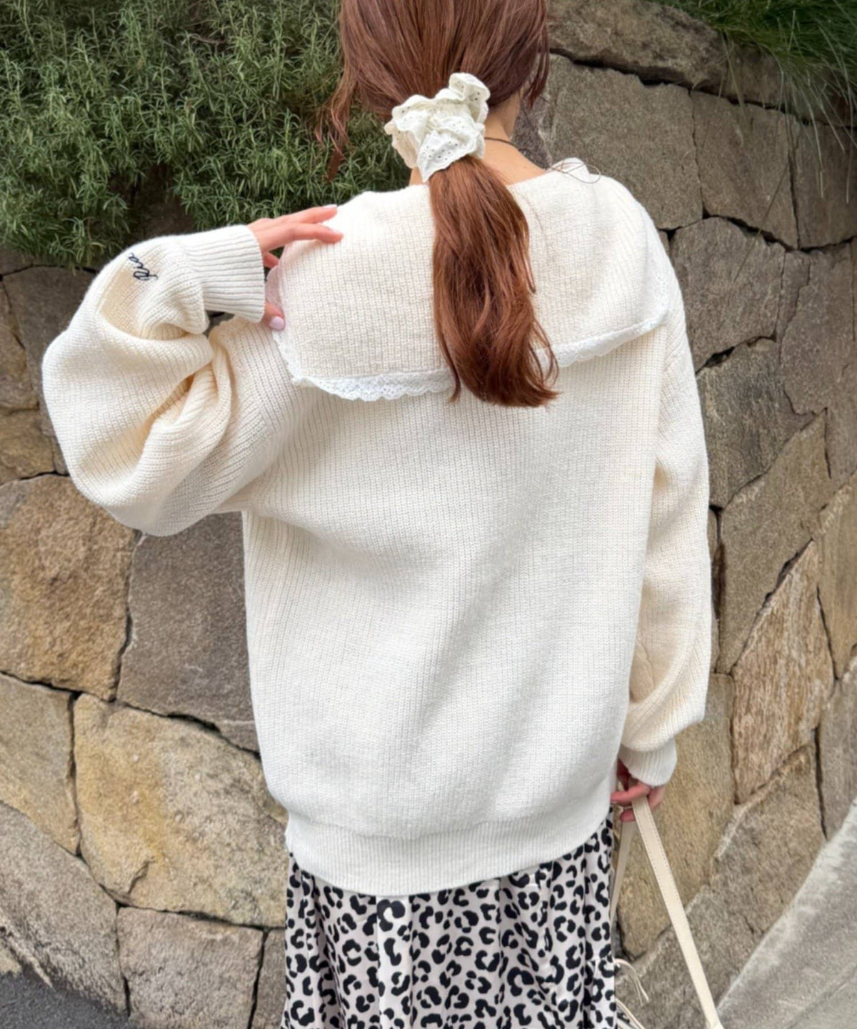 w closet Sailor collar knit - Image 23
