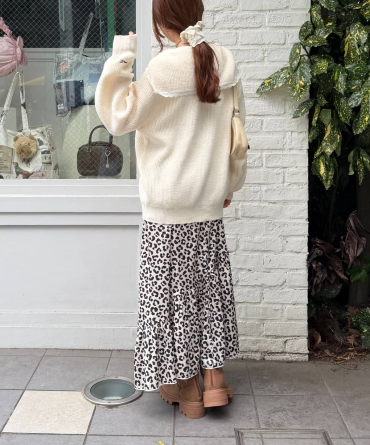 w closet Sailor collar knit - Image 27