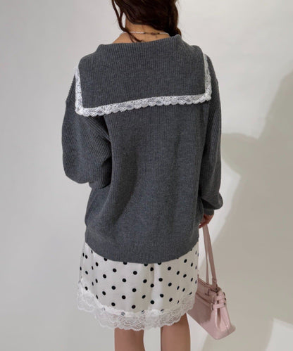 w closet Sailor collar knit - Image 29
