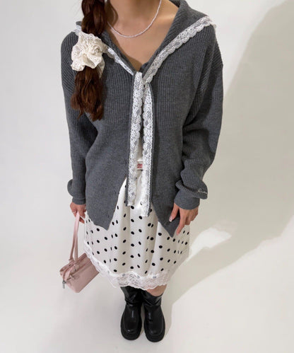 w closet Sailor collar knit - Image 30