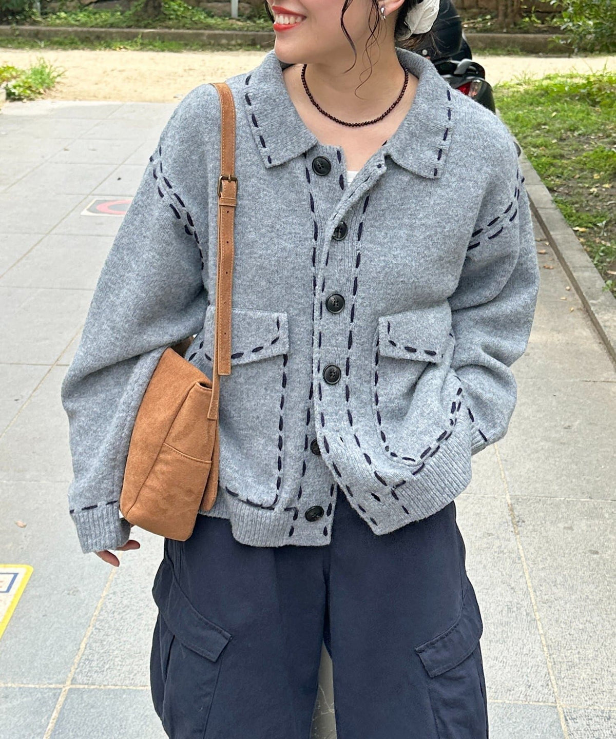 CPCM Stitched Knit Shirt - Image 2