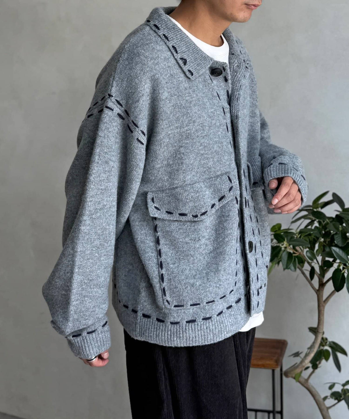 CPCM Stitched Knit Shirt - Image 16
