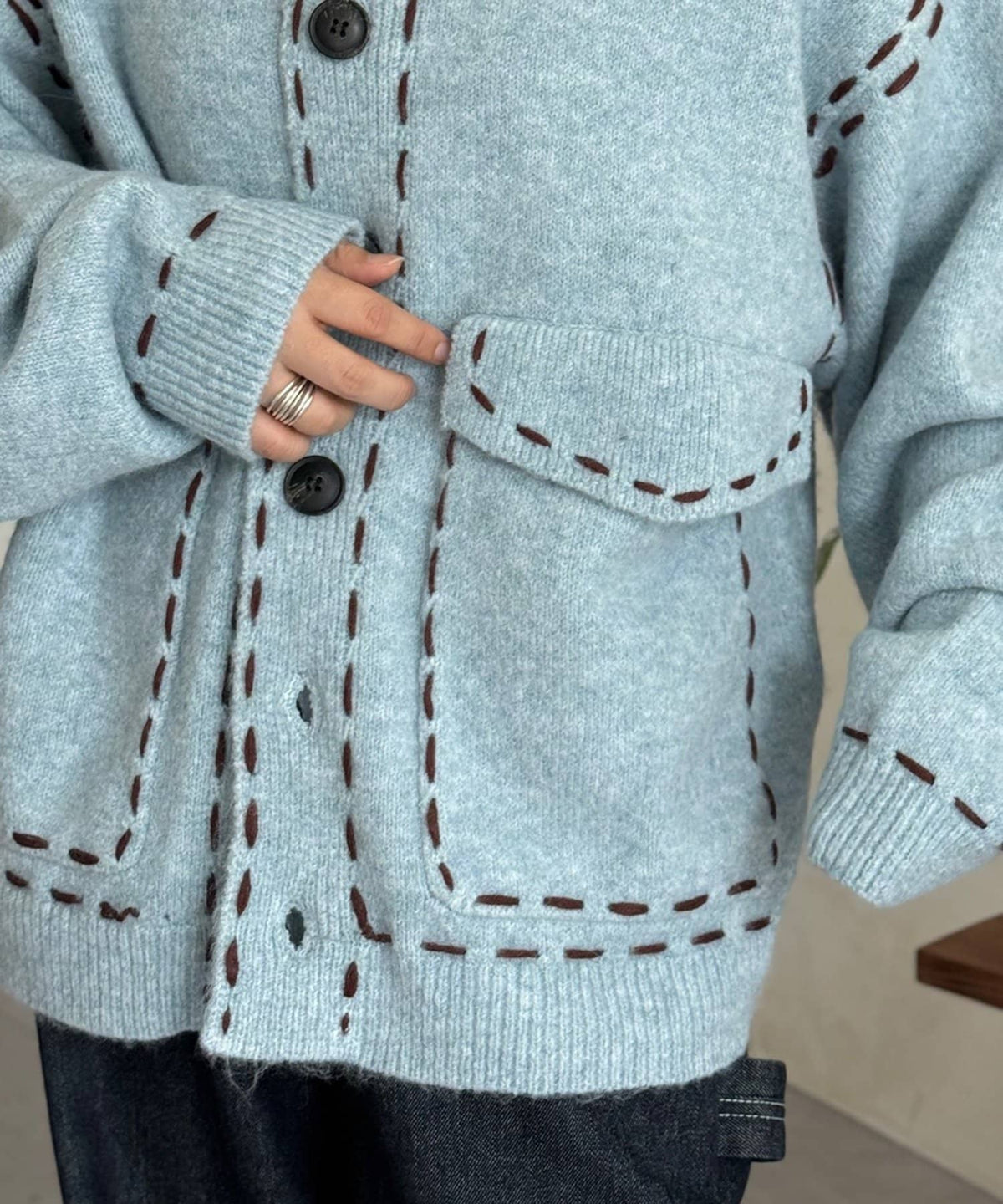 CPCM Stitched Knit Shirt - Image 27