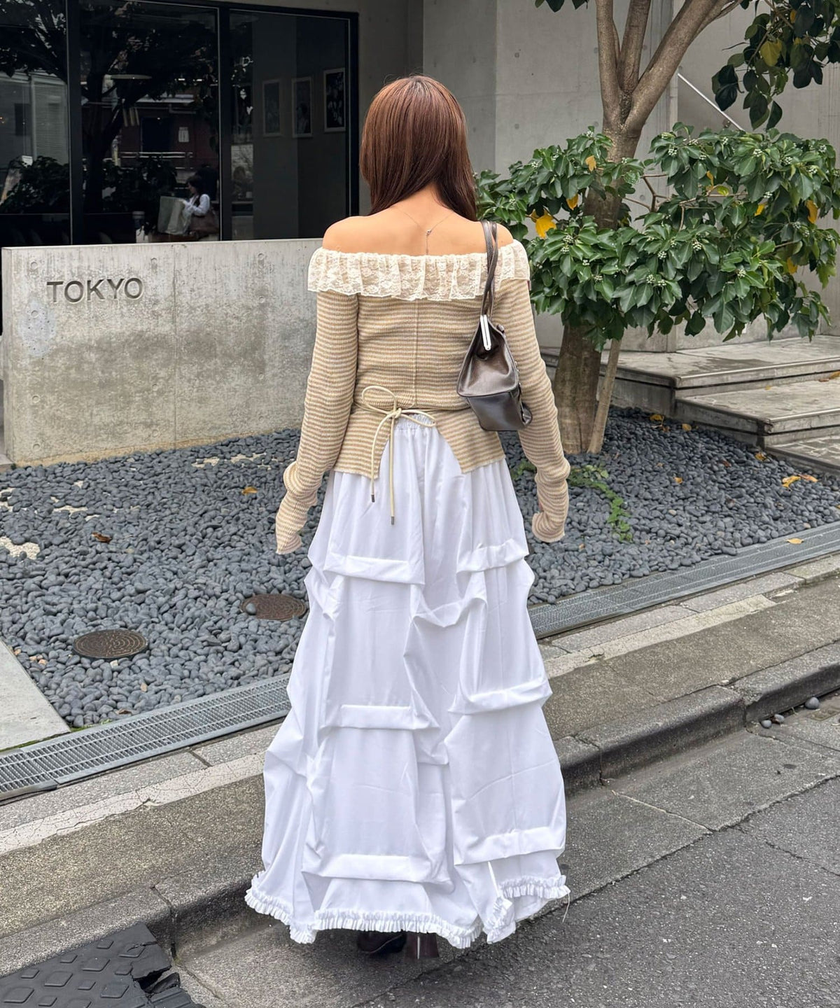CIAOPANIC 條紋Lace領針織Top - Image 13