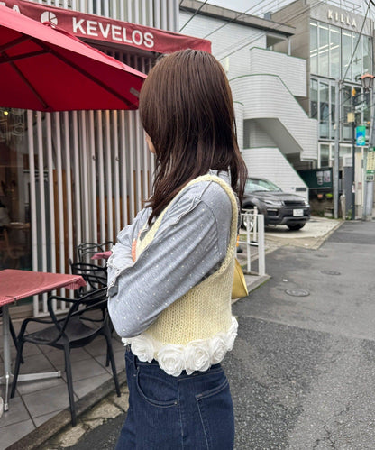 CIAOPANIC Rose knit bustier - Image 8