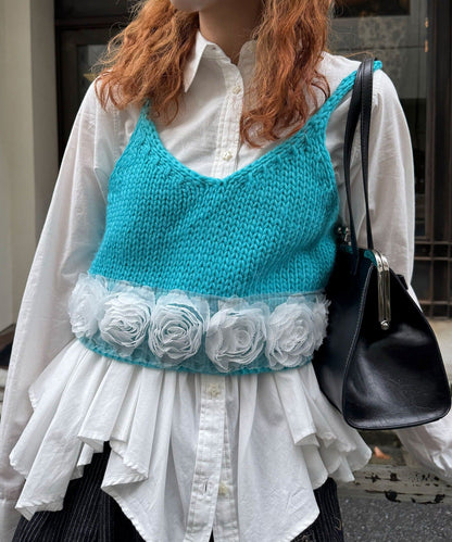 CIAOPANIC Rose knit bustier - Image 3