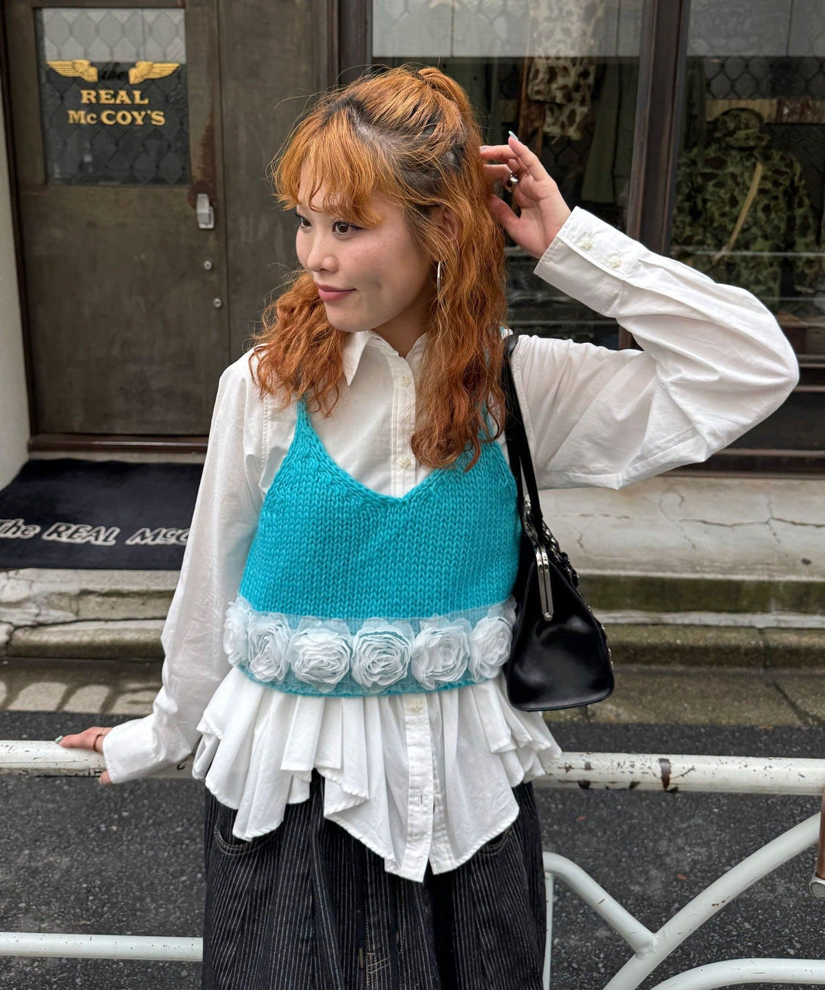 CIAOPANIC Rose knit bustier - Image 15