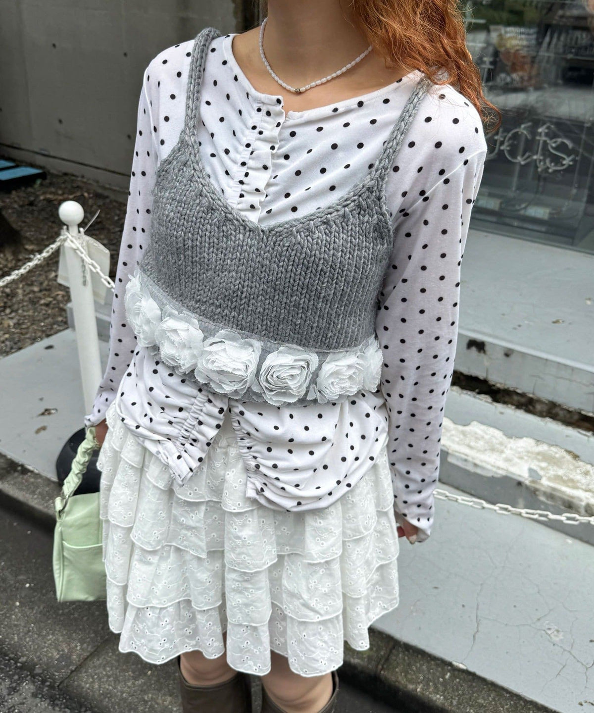 CIAOPANIC Rose knit bustier - Image 23