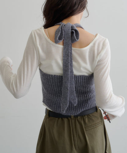 [2P Set] Kastane Halter knit + Top - Image 15