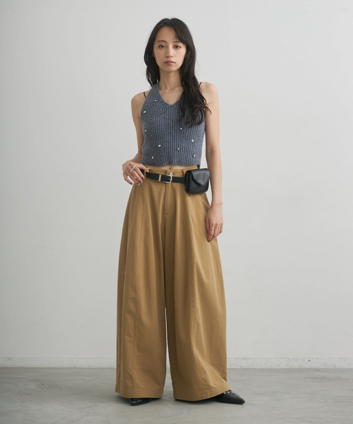 [2P Set] Kastane Halter knit + Top - Image 25