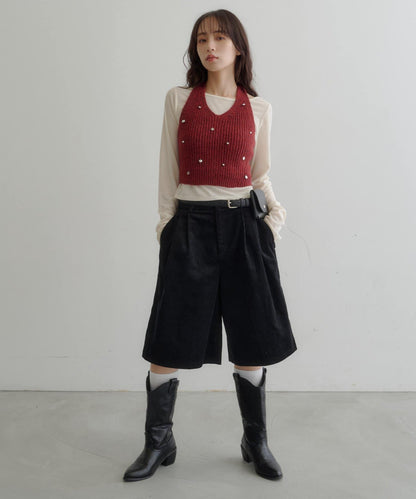 [2P Set] Kastane Halter knit + Top - Image 35