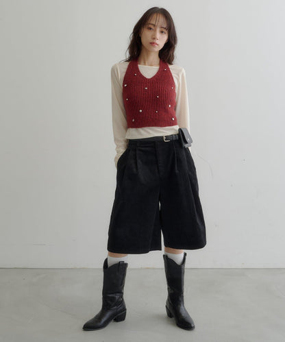 [2P Set] Kastane Halter knit + Top - Image 36
