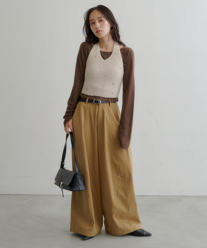 [2P Set] Kastane Halter knit + Top - Image 45