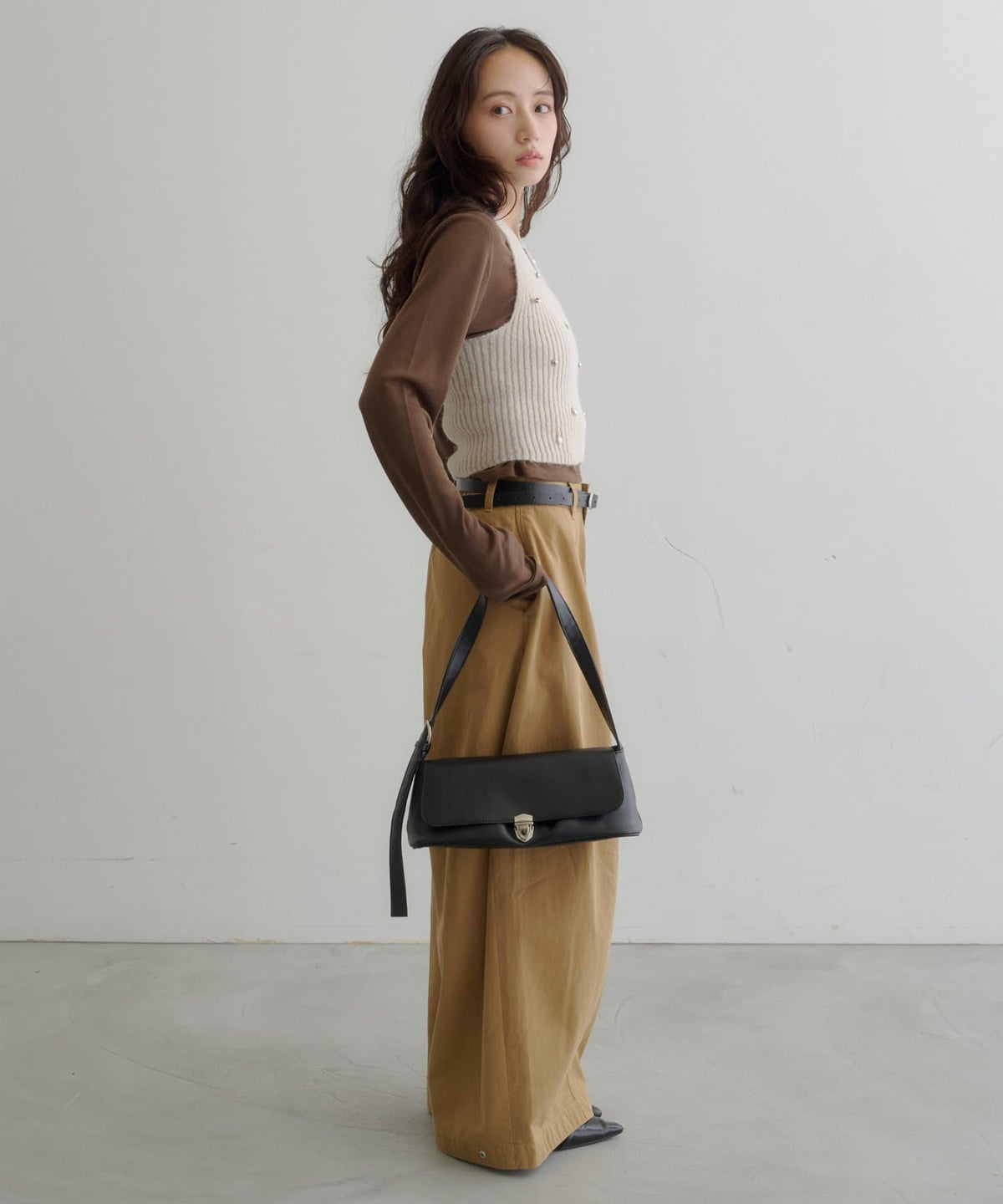 [2P Set] Kastane Halter knit + Top - Image 47