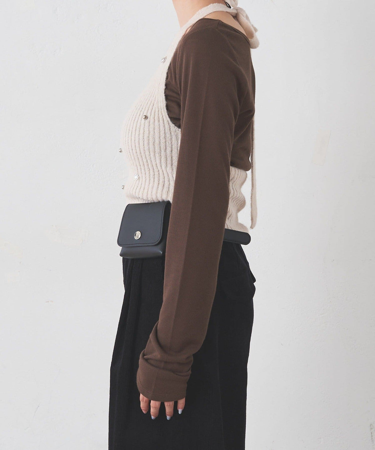 [2P Set] Kastane Halter knit + Top - Image 48