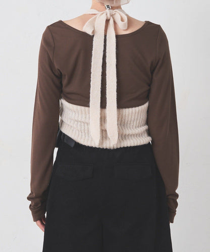 [2P Set] Kastane Halter knit + Top - Image 49