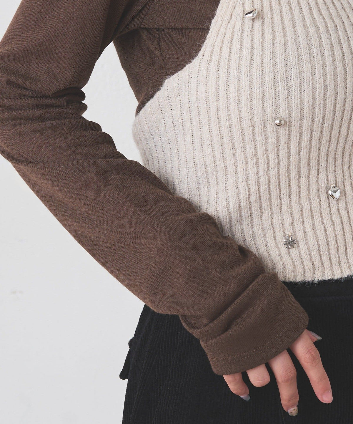 [2P Set] Kastane Halter knit + Top - Image 51