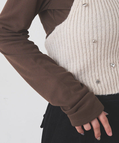 [2P Set] Kastane Halter knit + Top - Image 51