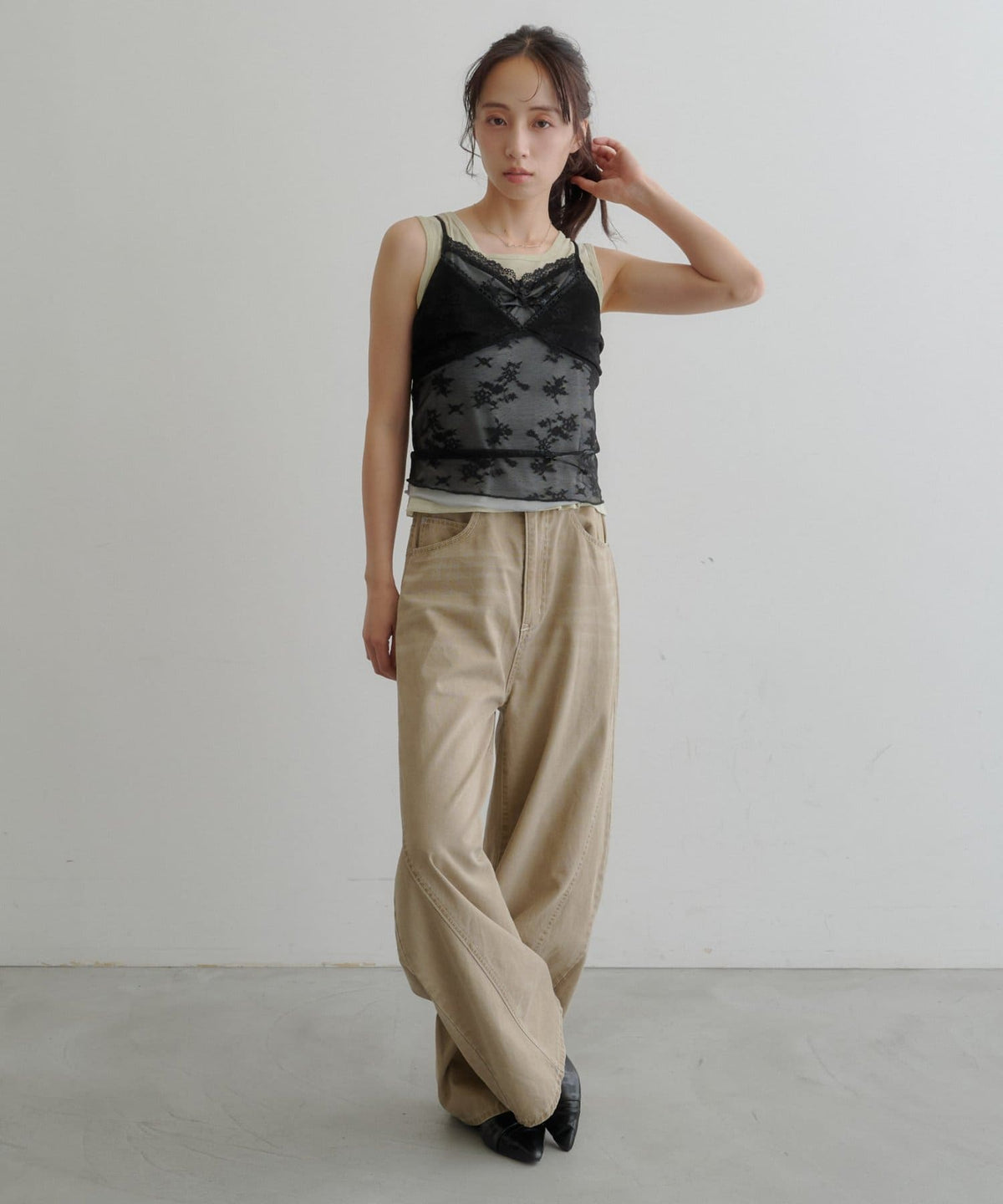 Kastane Vintage Layered Lace 吊帶背心 - Image 19