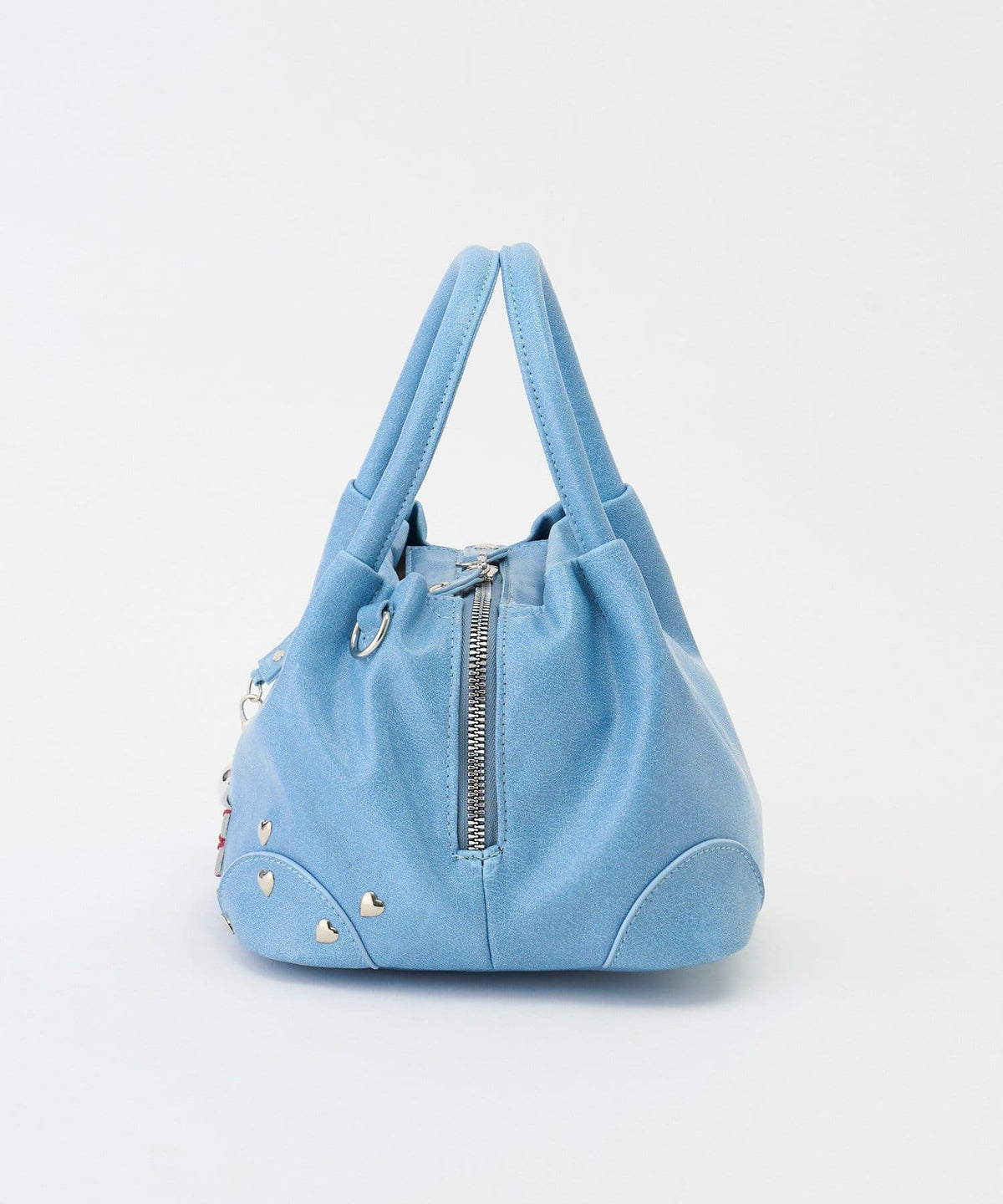 [CIAOPANIC] GRAIN 2-Way Heart Studded Bag - Image 47