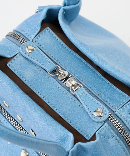 [CIAOPANIC] GRAIN 2-Way Heart Studded Bag - Image 53