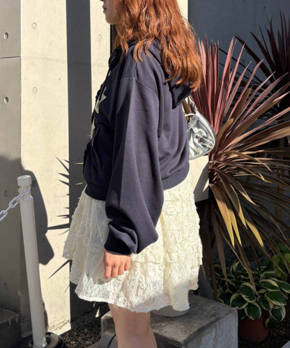 [短version] w closet Star pattern patchwork hoodie - Image 24
