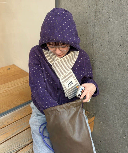 CIAOPANIC 拼色條紋幼頸巾 - Image 14
