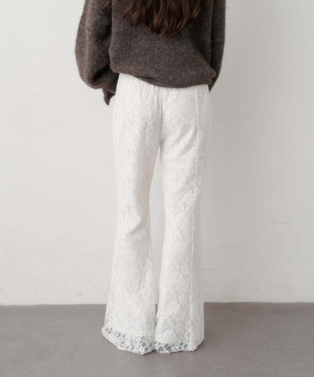 Kastane Lace / Velour flare pants - Image 7