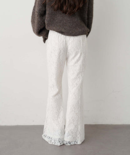 Kastane Lace / Velour flare pants - Image 7