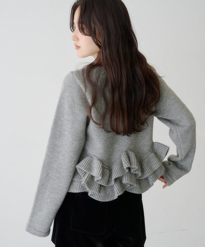 Kastane Peplum Knit Cardigan - Image 26