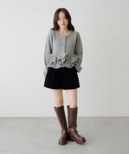 Kastane Peplum Knit Cardigan - Image 27