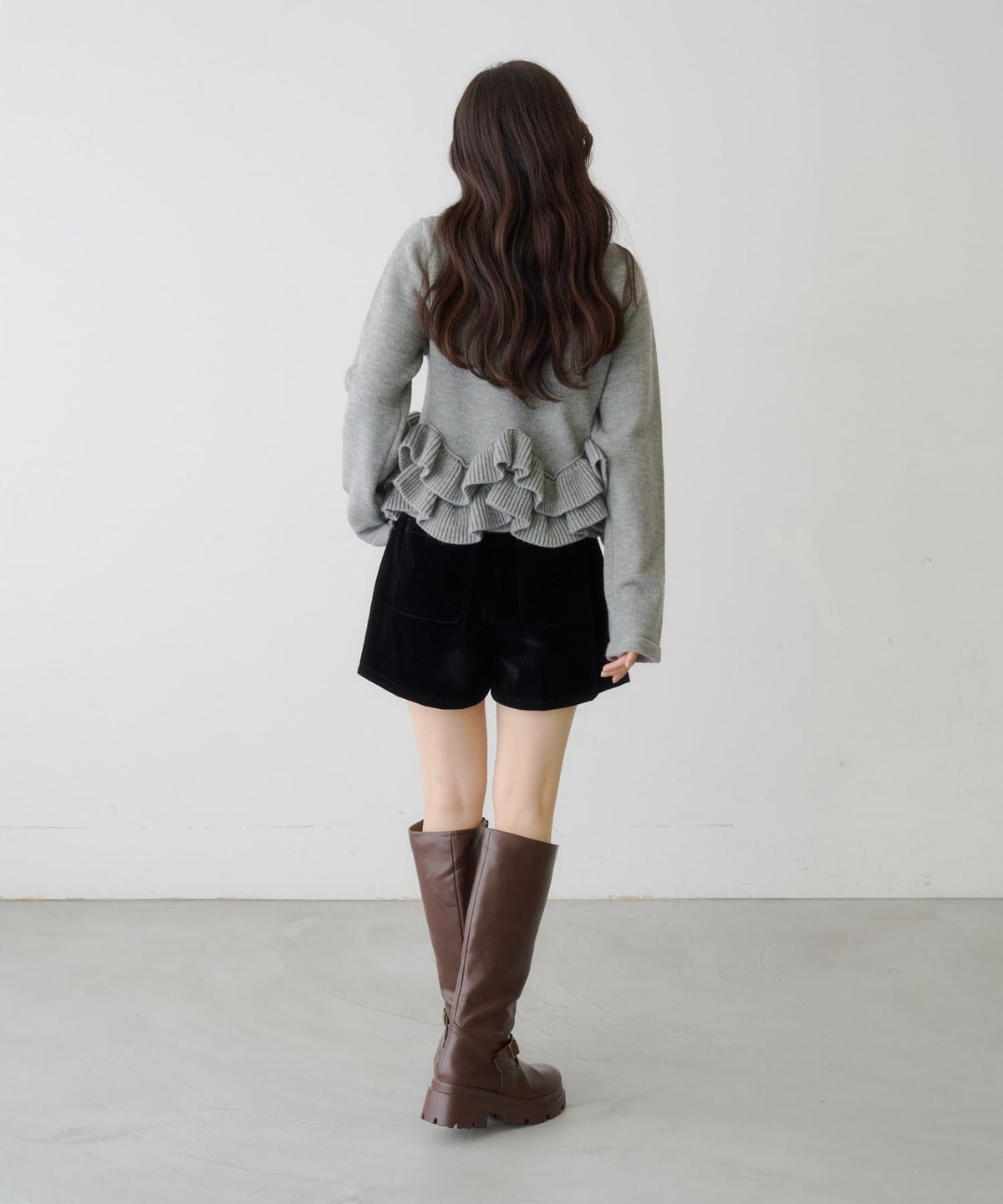 Kastane Peplum Knit Cardigan - Image 28