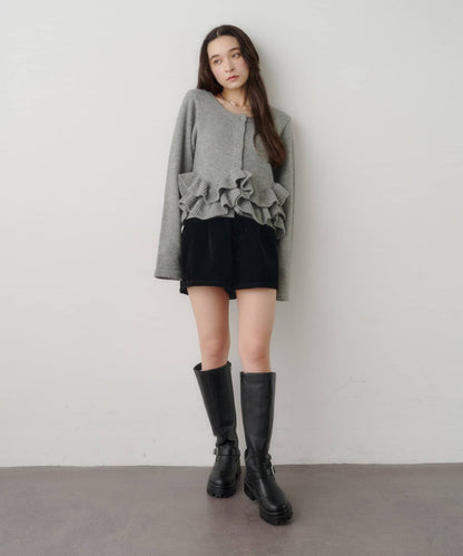 Kastane Peplum Knit Cardigan - Image 22