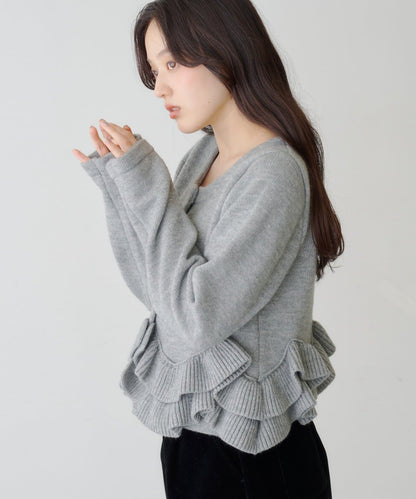 Kastane Peplum Knit Cardigan - Image 23
