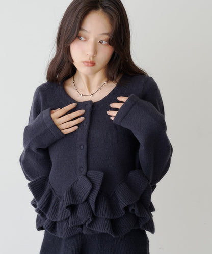 Kastane Peplum Knit Cardigan - Image 29