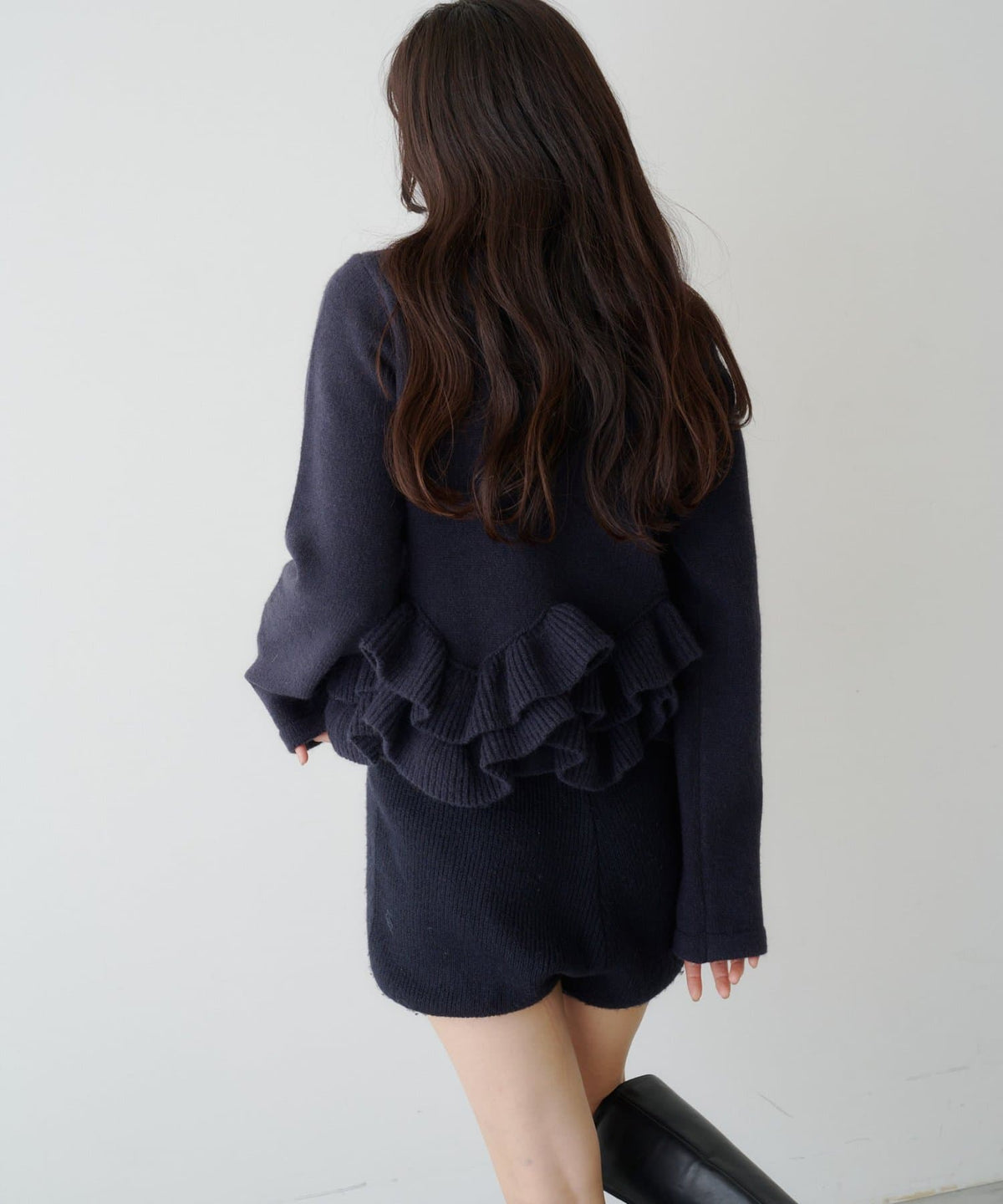 Kastane Peplum Knit Cardigan - Image 32