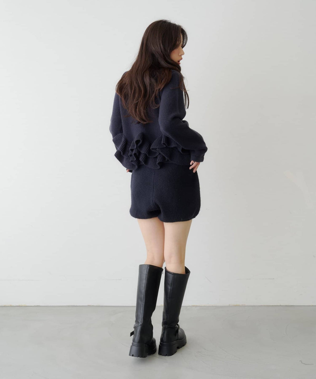 Kastane Peplum Knit Cardigan - Image 34
